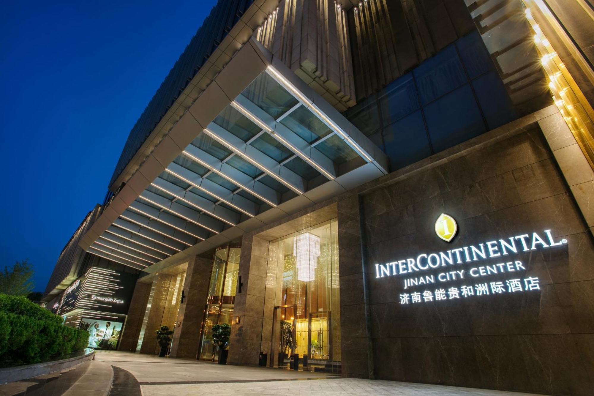 Intercontinental Jinan City Center By Ihg Exteriör bild