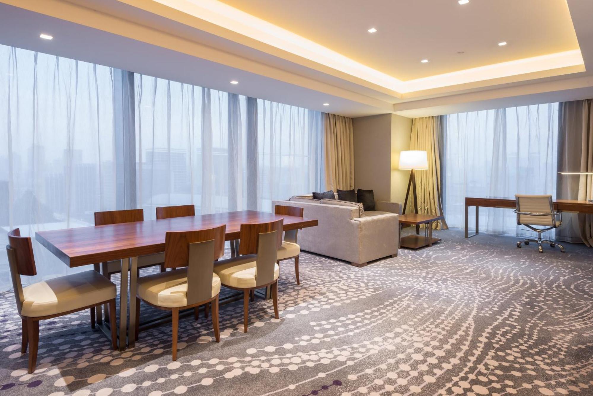 Intercontinental Jinan City Center By Ihg Exteriör bild