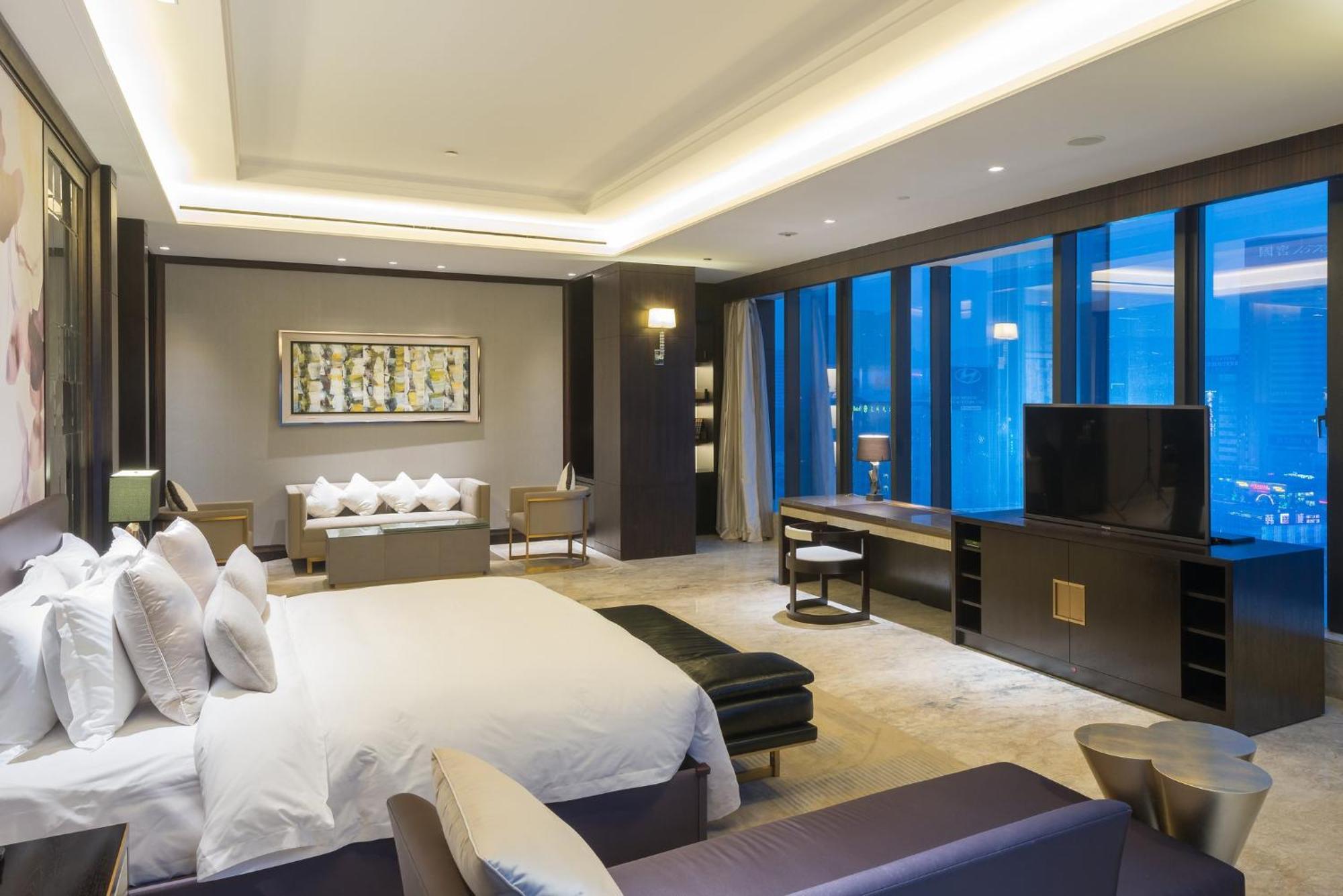 Intercontinental Jinan City Center By Ihg Exteriör bild