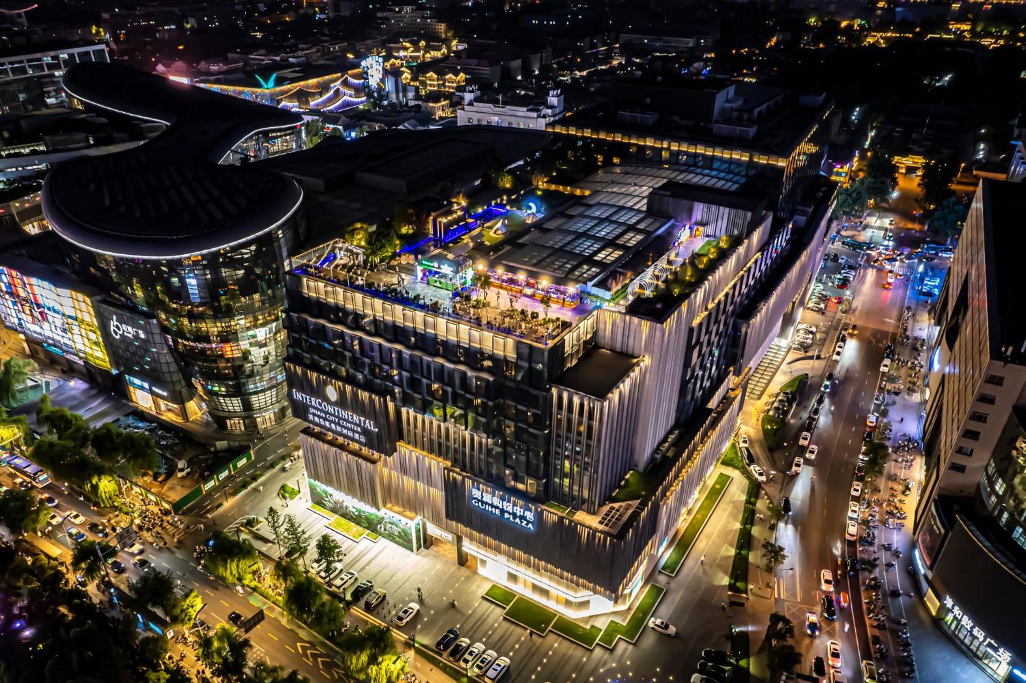 Intercontinental Jinan City Center By Ihg Exteriör bild