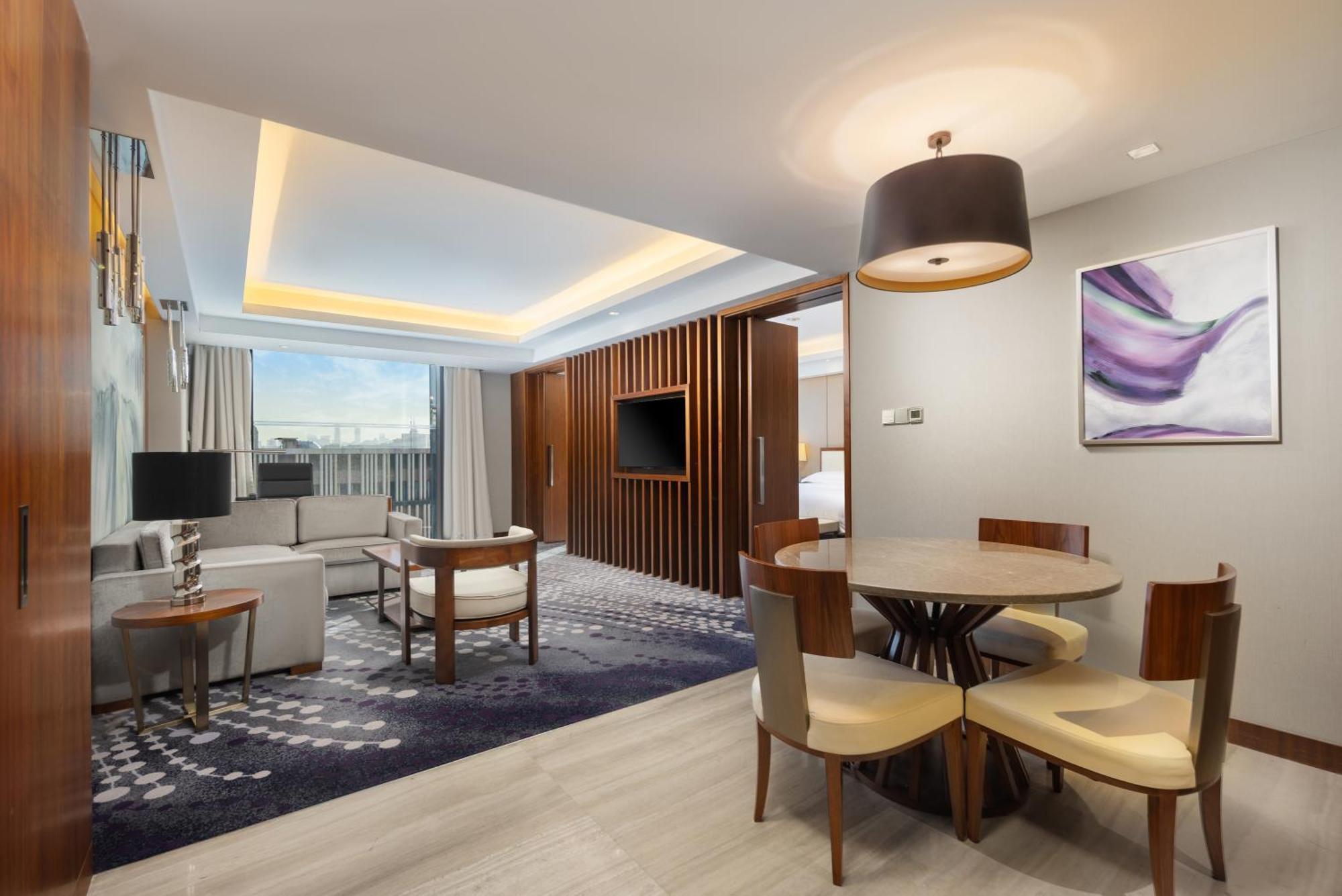 Intercontinental Jinan City Center By Ihg Exteriör bild